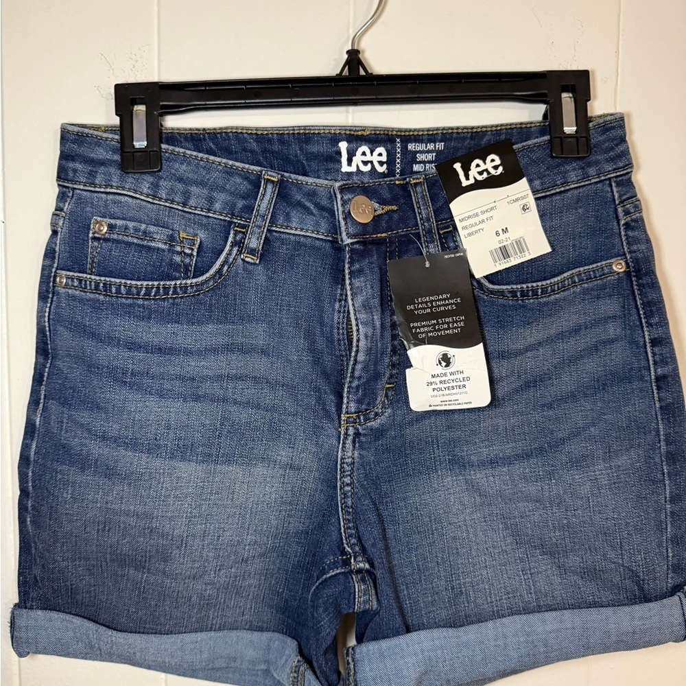 Lee Denim Shorts in Blue